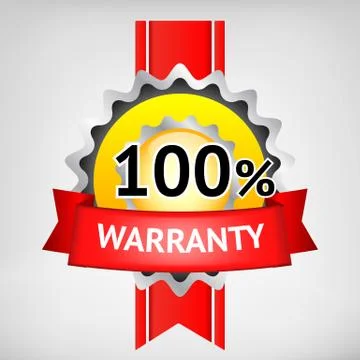 Warranty elements Stock Illustration