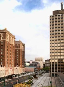 Warren st view Stock Photos