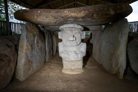 Warrior guardian statue Stock Photos