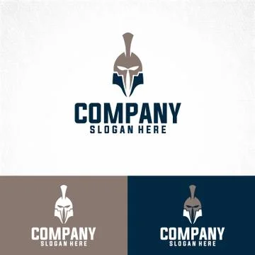 Warrior helmet Stock Illustration