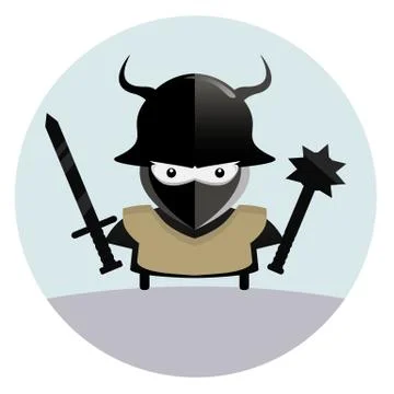 Warrior Stock Illustration