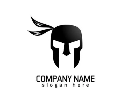 Warrior logo Stock Illustration