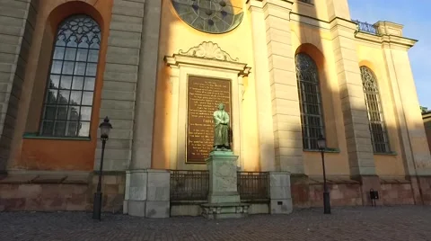 Warrior Statue Stock Footage 61967004