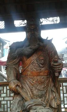 Warrior statue Stock Photos