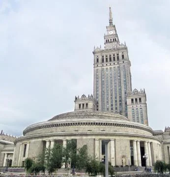 Warsaw architecture Stock Photos