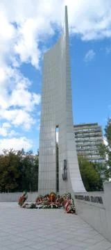 Warsaw architecture Stock Photos