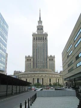 Warsaw architecture Stock Photos