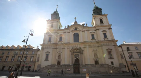 WARSAW BUILDING # 3 Stock Footage 28105083