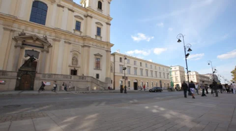WARSAW BUILDING Stock Footage 28011927