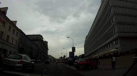 Warsaw-camera car-3 Stock-Footage 22840952