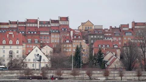 Warsaw City Broll Vídeos de archivo 172232880