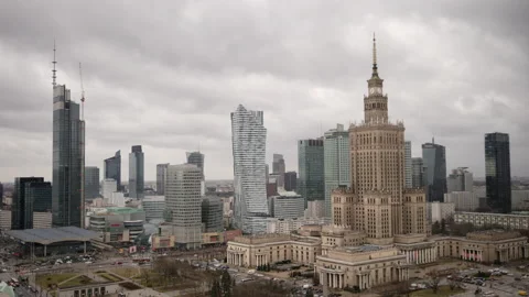 Warsaw City Broll Stock Footage 172245283