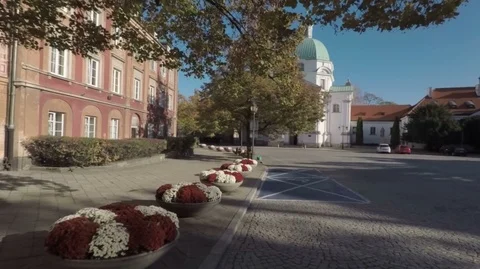 Warsaw Old Town. Stock Footage 97766862