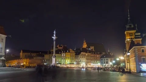Warsaw Old town Vidéo 108655535