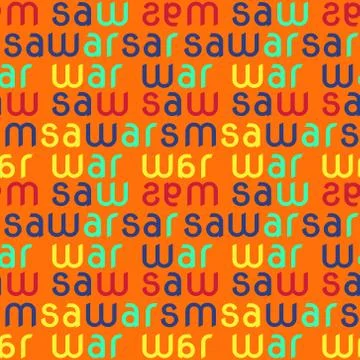 Warsaw seamless pattern Stock Illustration