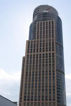 Warsaw skyscraper Foto stock
