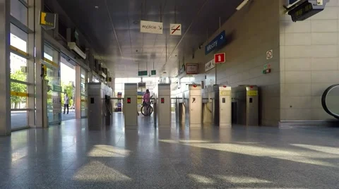 Warsaw subway Stock Footage 51797029
