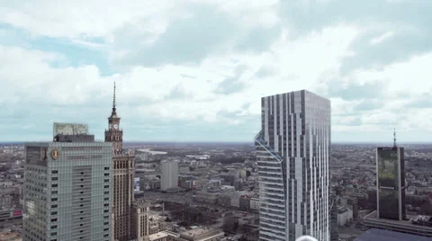 Warsaw timelapse Stock Footage 38034084