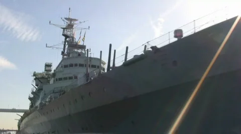 Warship Video stock 587250