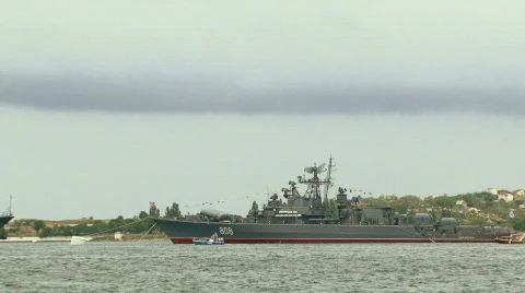 Warship Video stock 619439