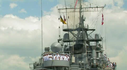 Warship Stock-Footage 8913742