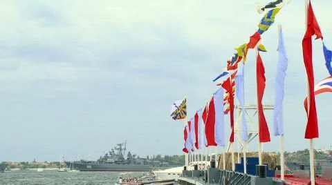 Warships Stock Footage 619381