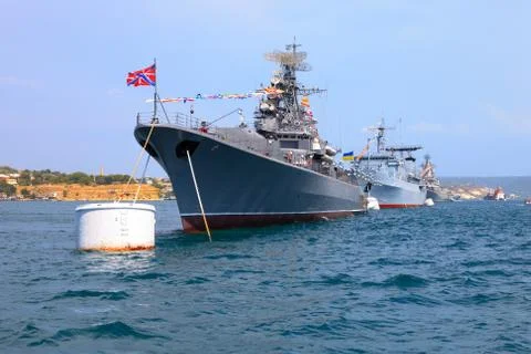 Warships Stock Photos