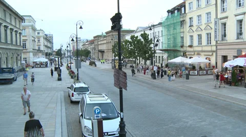 Warszawa , Warsaw Stock Footage 34404459