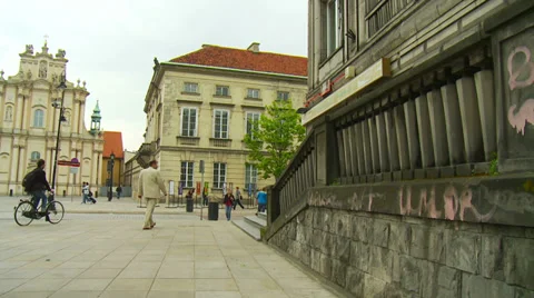 Warszawa , Warsaw Stock Footage 34404745