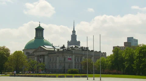 Warszawa , Warsaw Stock Footage 34404997