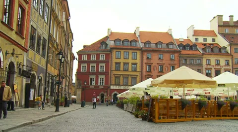 Warszawa , Warsaw Stock Footage 34405341