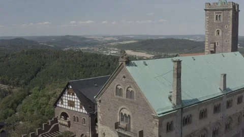 Wartburg Eisenach - Hover Stock Footage 251734154