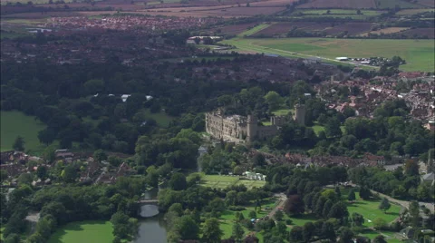 Warwick Castle Stock Footage 65200722
