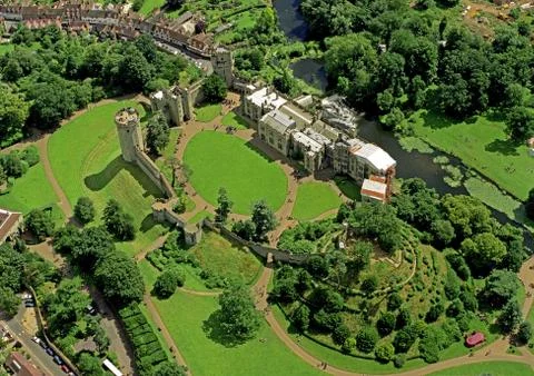 Warwick Castle, UK Stock Photos