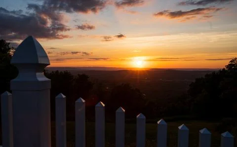 Warwick Sunset Stock Photos