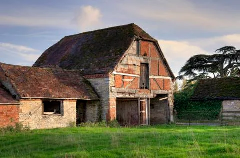Warwickshire barn Stock Photos