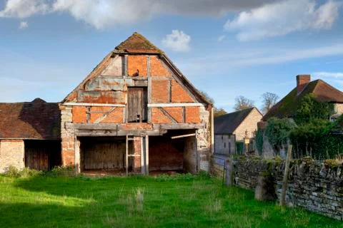 Warwickshire barn Stock Photos