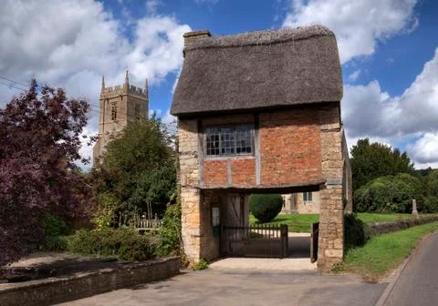 Warwickshire church Stock Photos