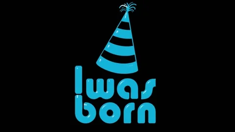 Was born blue on black Stock Footage 96998543