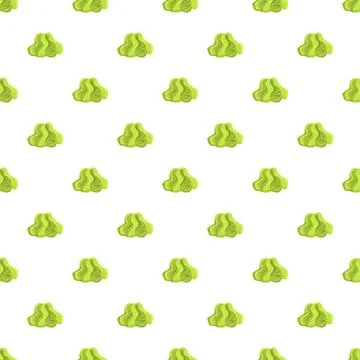 Wasabi blobs pattern representing spicy japanese condiment Stock Illustration