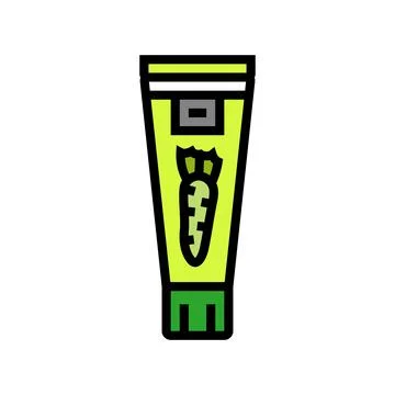 Wasabi condiment color icon vector illustration Stock Illustration