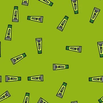 Wasabi condiment vector seamless pattern Illustrazione stock