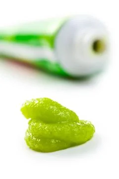 Wasabi paste Stock Photos