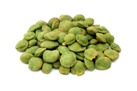 Wasabi peanuts Stock Photos