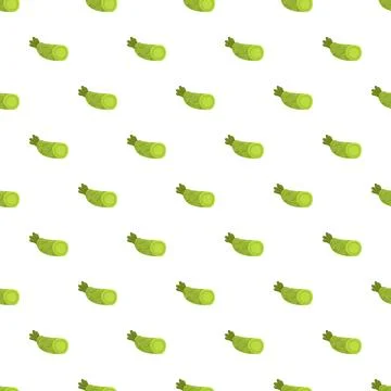 Wasabi root seamless pattern repeating green background Stock Illustration