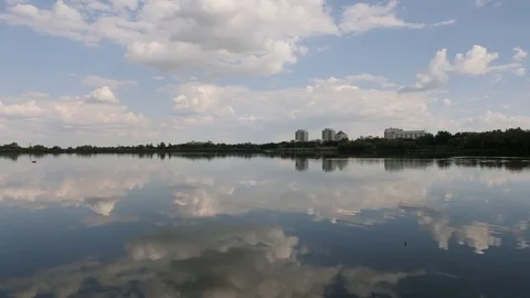 Wascana lake Stockbeeldmateriaal 79604754