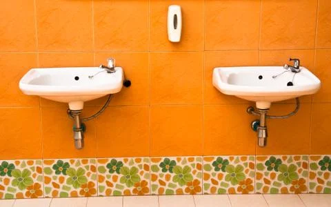 Wash basin Stock Photos