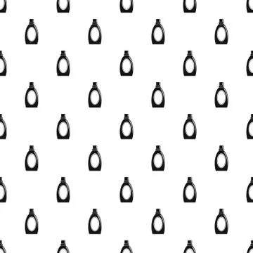 Wash clean bottle pattern seamless vector Illustrazione stock