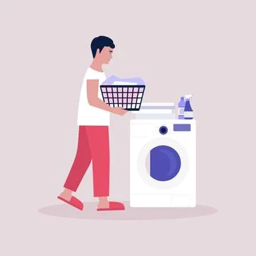 Wash concept Stock Illustration