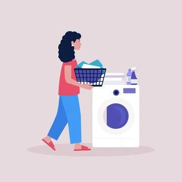 Wash concept Stock Illustration